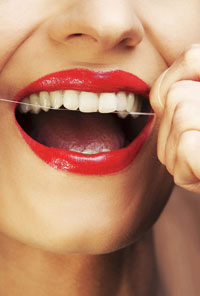 Flossing Can Save Your Smile